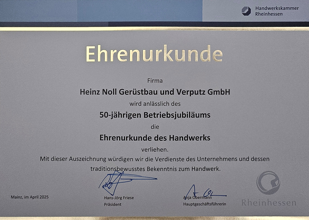 50. Firmenjubiläum